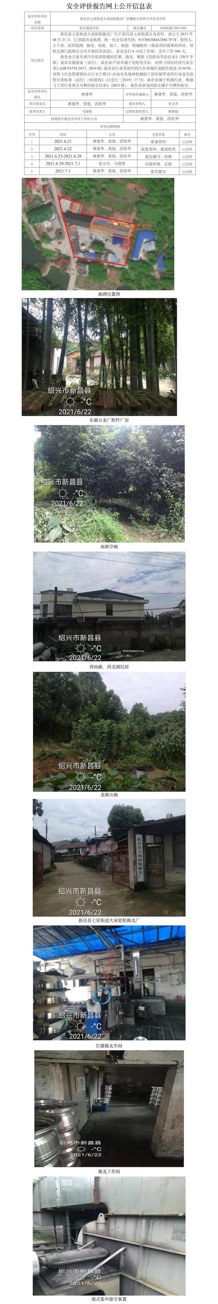 GZ【X】新2021-010新昌縣七星街道大成鋁輪拋光廠涉爆粉塵場(chǎng)所專項(xiàng)安全評(píng)價(jià)報(bào)告網(wǎng)上公開(kāi)信息表.jpg