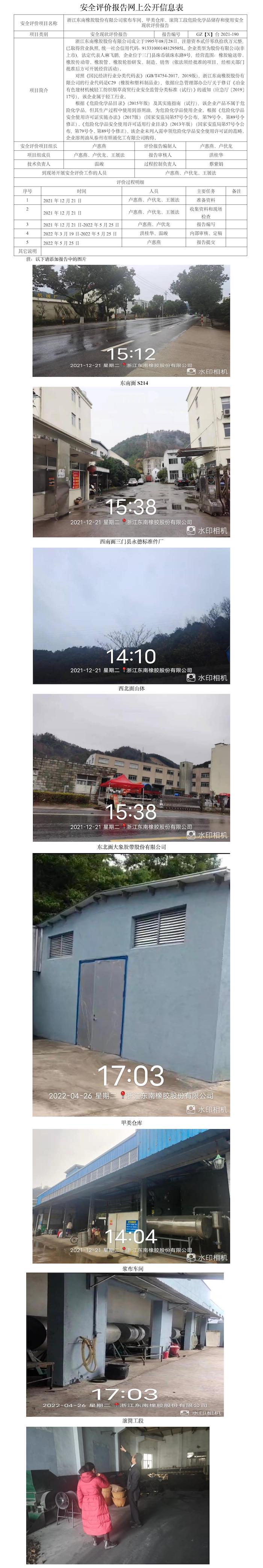 GZ【X】臺(tái)2021-190浙江東南橡膠股份有限公司漿布車間、甲類倉庫、滾筒工段危險(xiǎn)化學(xué)品儲(chǔ)存和使用安全現(xiàn)狀評(píng)價(jià)報(bào)告網(wǎng)上公開信息表.jpg